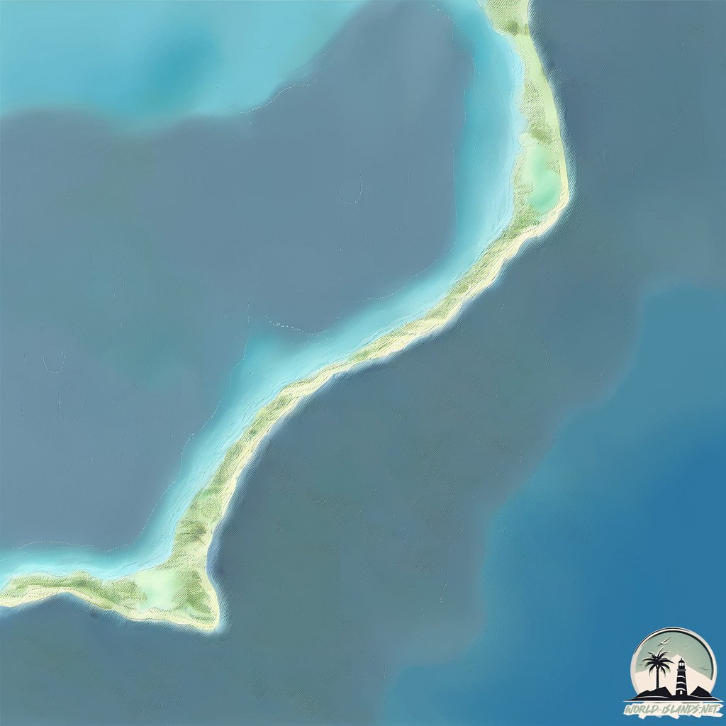 Keea Map Keuea - World Islands
