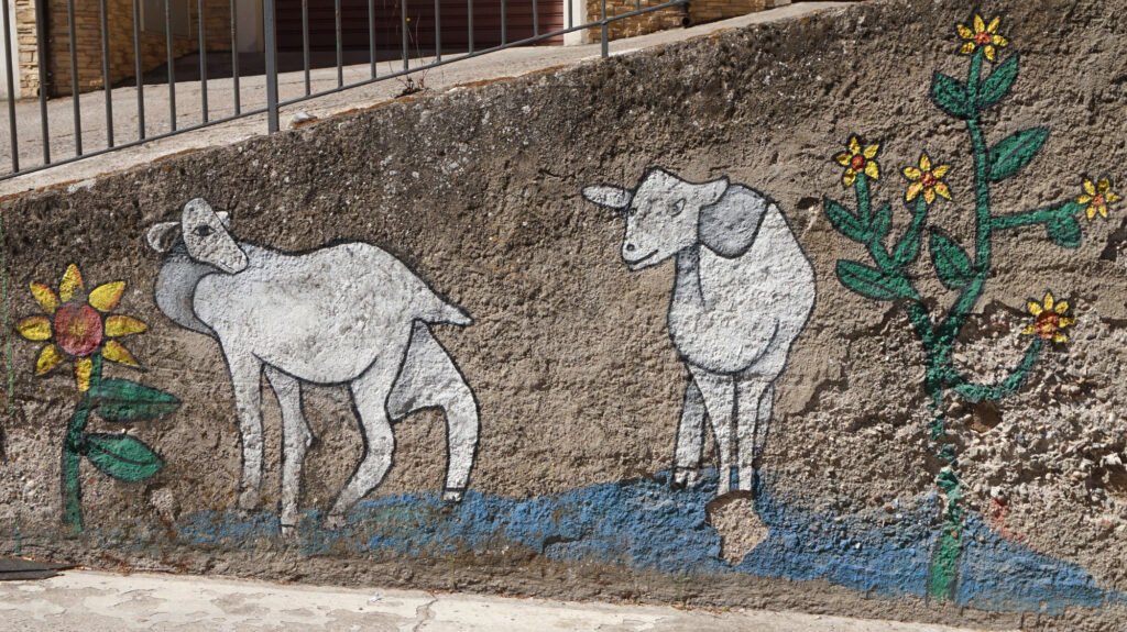 Art Meets Tradition: Sheep and Shepherds Immortalized on the Murales of Orgosolo in the Heart of Sardinia's Blue Zone