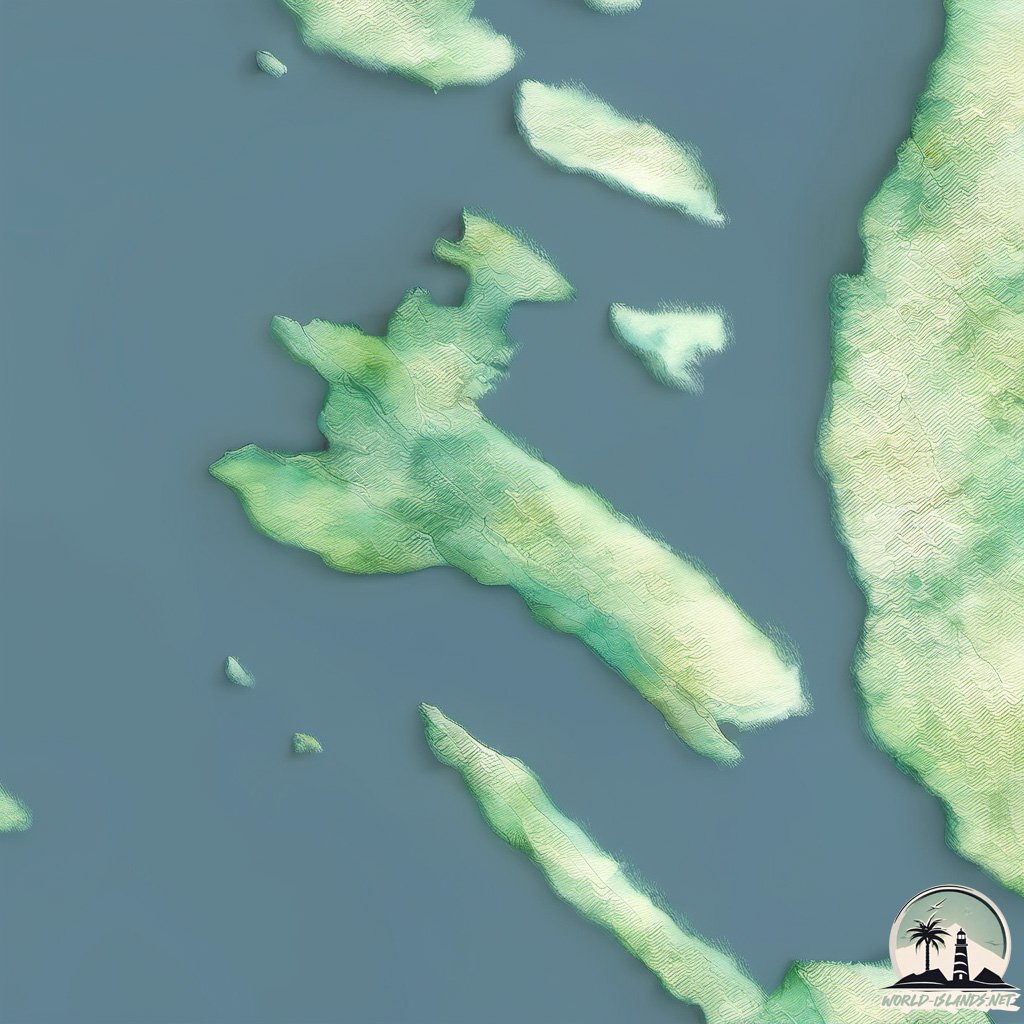 Otok Rab Map Otok Rab - World Islands