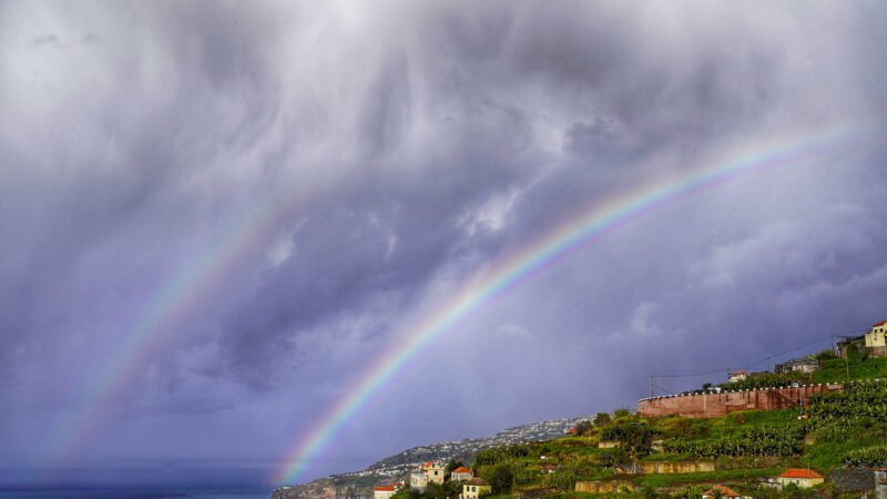 Rainbow over Madeira